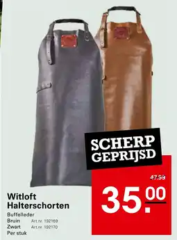 Sligro Witloft Halterschorten aanbieding