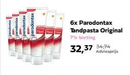 Plein.nl 6x Parodontax Tandpasta Original aanbieding