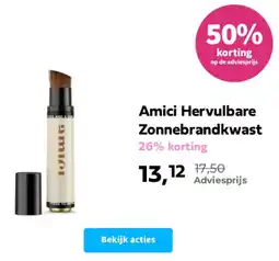 Plein.nl Amici Hervulbare Zonnebrandkwast aanbieding
