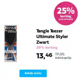 Plein.nl Tangle Teezer Ultimate Styler Zwart aanbieding
