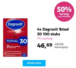 Plein.nl 4x Dagravit Totaal 30 aanbieding