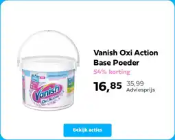 Plein.nl Vanish Oxi Action Base Poeder aanbieding