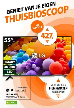Expert LG LED 4K TV aanbieding