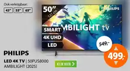 Expert Philips LED 4K TV aanbieding