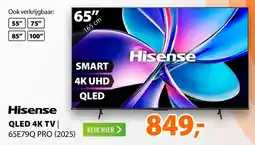 Expert Hisense QLED 4K TV aanbieding