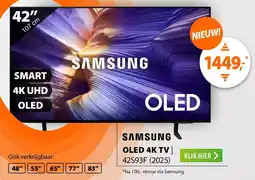 Expert Samsung OLED 4K TV aanbieding