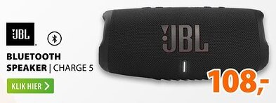 Expert JBL Bluetooth speaker charge 5 aanbieding