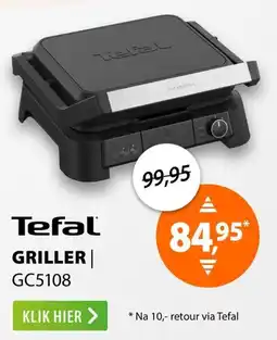 Expert Tefal griller aanbieding