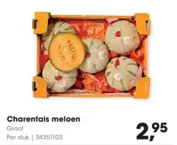 Charentais meloen
