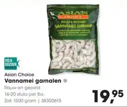 Hanos Asian Choice Vannamei garnalen aanbieding