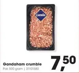 Hanos Gandaham crumble aanbieding