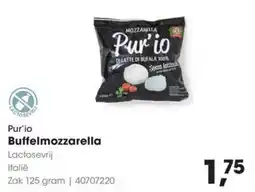 Hanos Pur'io Buffelmozzarella aanbieding