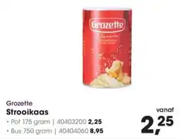 Hanos Grozette Strooikaas aanbieding