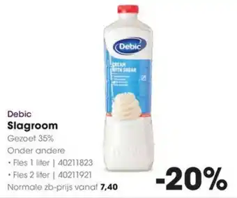 Hanos Debic Slagroom aanbieding