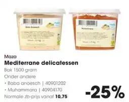 Hanos Maza Mediterrane delicatessen aanbieding