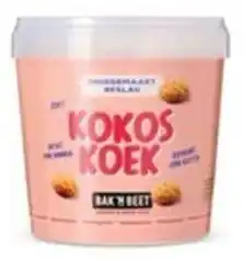Hanos Bak'm Beet Kant-en-klaar beslag Kokoskoek aanbieding
