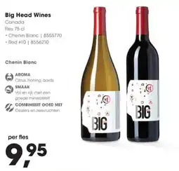 Hanos Big Head Wines aanbieding