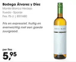 Hanos Bodega Álvarez y Díez aanbieding