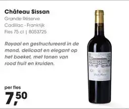 Hanos Château Sissan aanbieding