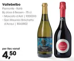 Hanos Vallebelbo aanbieding