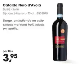 Hanos Cataldo Nero d'Avola aanbieding