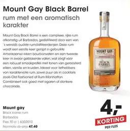 Hanos Mount Gay aanbieding