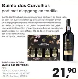 Hanos Real Companhia Velha Quinta das Carvalhas aanbieding