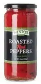 Hanos Nestos Foods Geroosterde Paprika Rood aanbieding