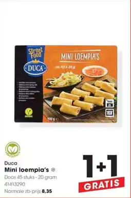 Hanos Duca Mini loempia's aanbieding