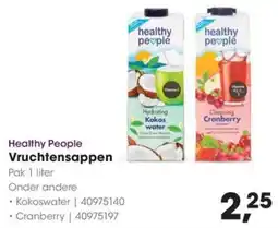 Hanos Healthy People Vruchtensappen aanbieding