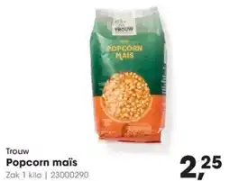 Hanos Trouw Popcorn maïs aanbieding