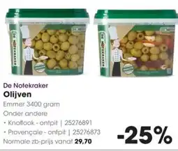 Hanos De notekraker olijven aanbieding