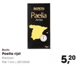 Hanos Bosto paella rijst premium aanbieding