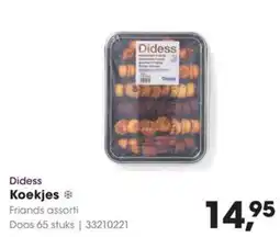 Didess koekjes friands assorti