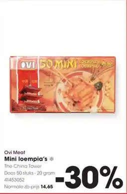 Hanos Ovi Meat Mini loempia's aanbieding