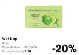 Hanos Wet Nap Basic aanbieding