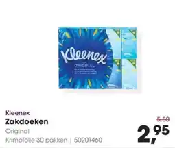 Hanos Kleenex Zakdoeken aanbieding