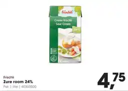Hanos Frischli Zure room 24% aanbieding