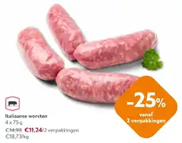 OKay Italiaanse worsten aanbieding