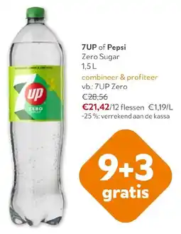 OKay 7UP of Pepsi Zero Sugar aanbieding