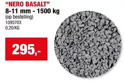 Hubo Grind Nero Basalt aanbieding