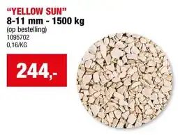 Hubo Grind Yellow Sun aanbieding