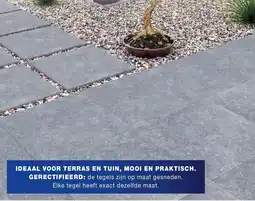 Hubo Keramische Terrastegels Pietra aanbieding