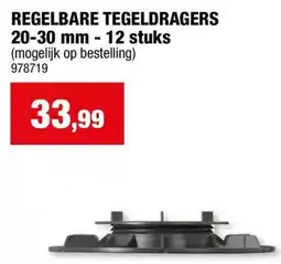 Hubo Regelbare Tegeldragers aanbieding
