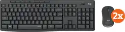 Coolblue Logitech MK295 Clavier et Souris Sans Fil Noir BE AZERTY Lot de 2 aanbieding