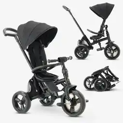 Decathlon DERYAN Explorer Driewieler - Inklapbaar en 360º Draaibaar - Zwart aanbieding