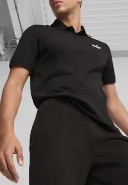 Decathlon Essentials No. 1-logo jersey short van 25,5 cm voor heren PUMA Black aanbieding