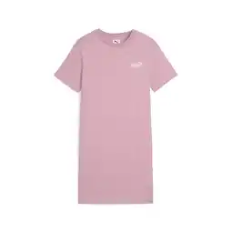 Decathlon Essentials No. 1-logo jurk met korte mouwen voor jongeren Small PUMA Pink Fruit aanbieding