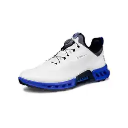 Decathlon ECCO Men's Biom C4 BOA, Chaussures de golf pour hommes, Blanc/Bleu aanbieding