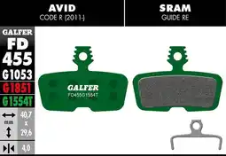 Decathlon Pro remblok - Avid Code R vanaf 2011 aanbieding